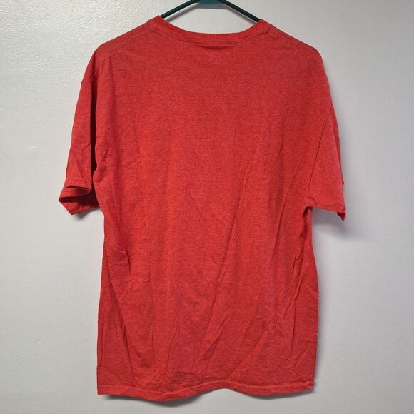 Just Jesus Shirt Red Christ Alone Hope Found Adult Large Religious Church Pray - Picture 3 of 8